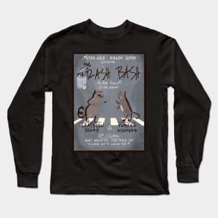 Roller Derby Raccoons vs. Cats Long Sleeve T-Shirt